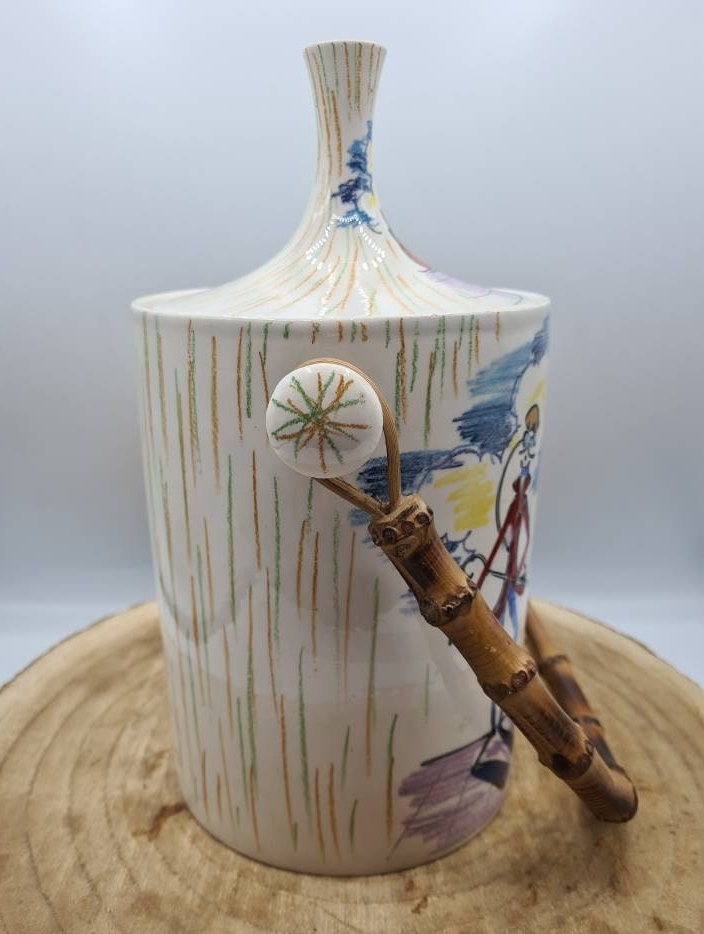 ITALIAN McM ceramic Cookie jar