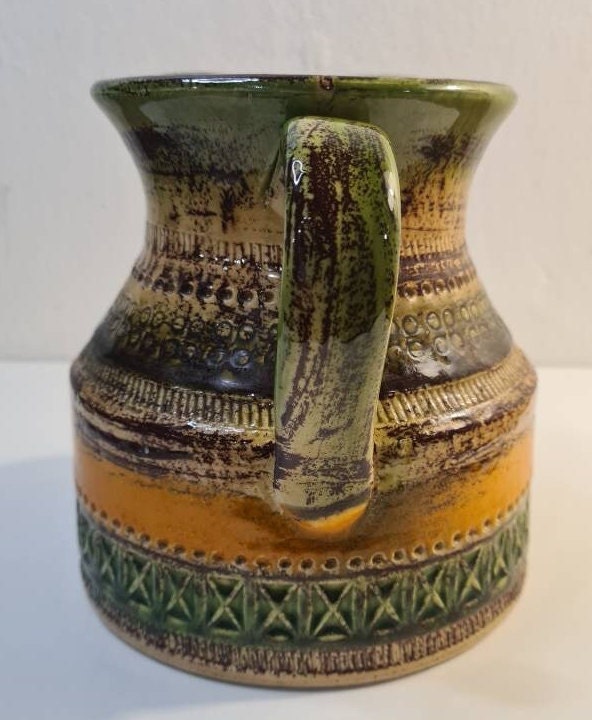 BITOSSI ALDO LONDI ceramic Sahara vase, 1960s