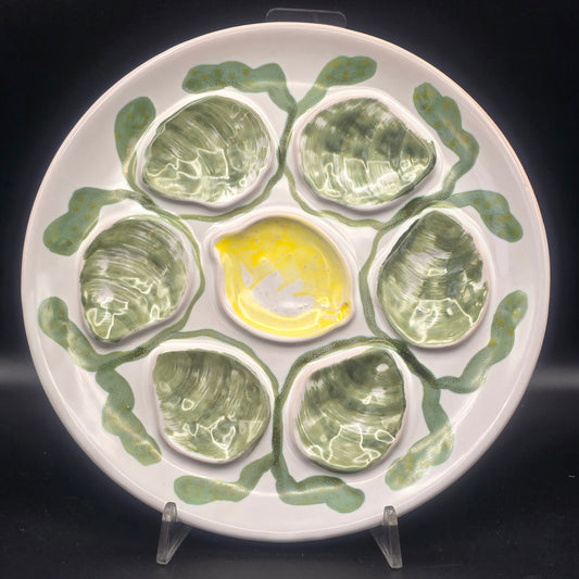 M.B.F.A Pornic Oyster Plate “Belon”