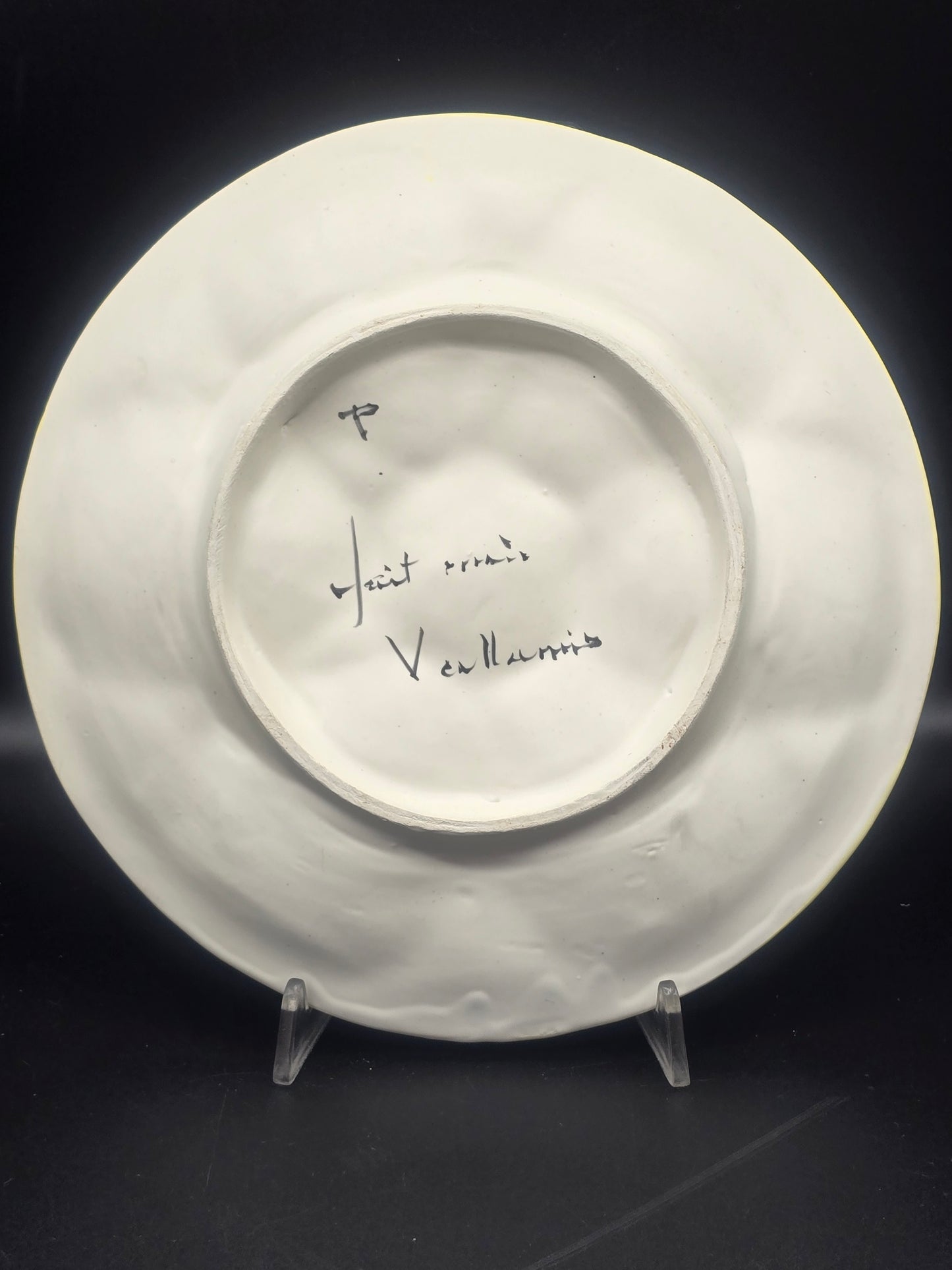 Vallauris Oyster Plate