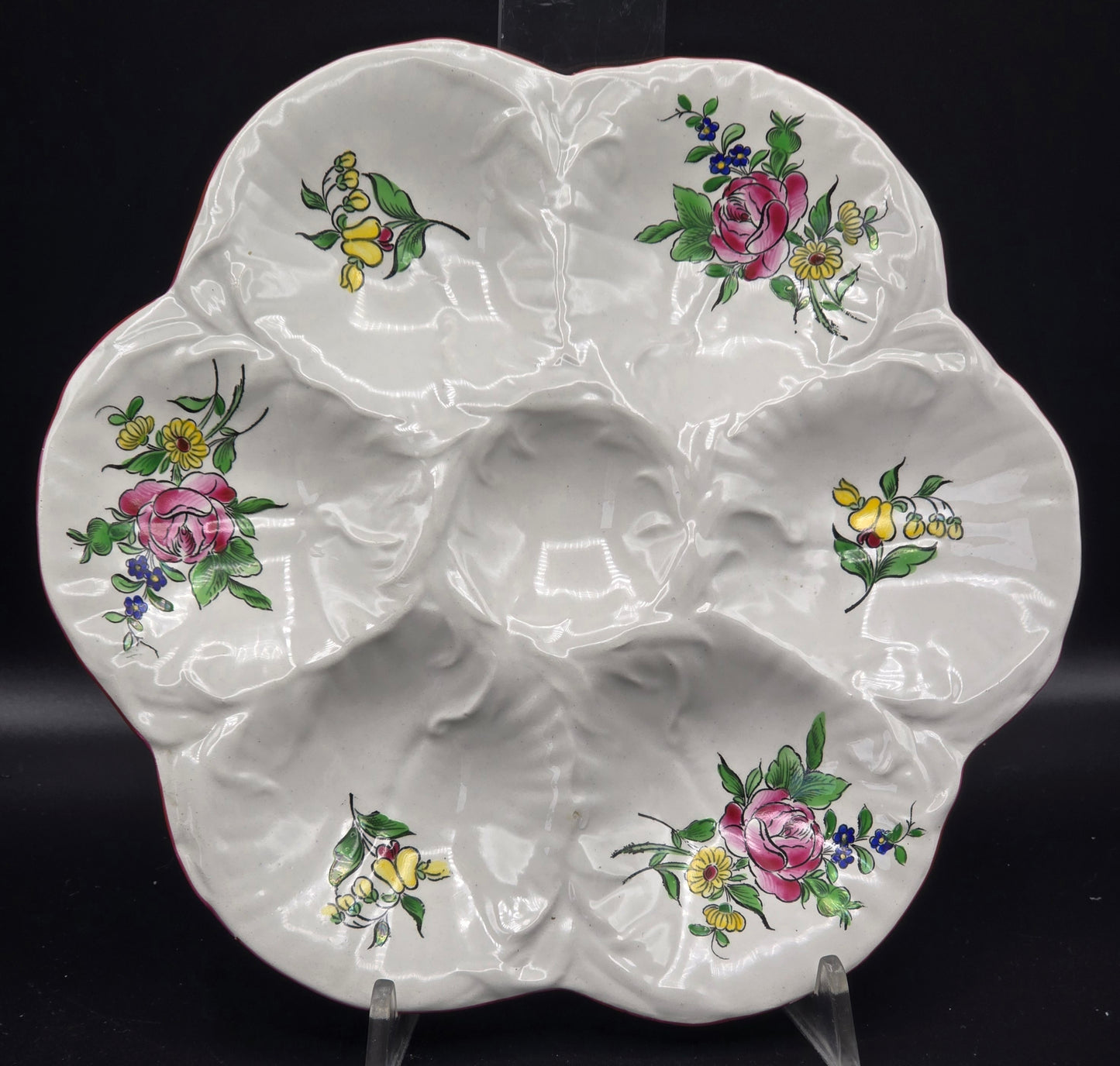 Keller et Guerin Luneville Oyster Plate