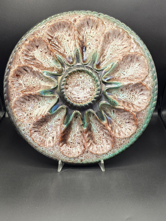 Marius Giuge for Vallauris - Large Vintage Oyster Platter