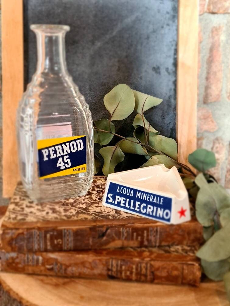 Pernod 45 / Pastis 51 Vintage French Carafe – Classic Bistro Barware for Summer Aperitifs