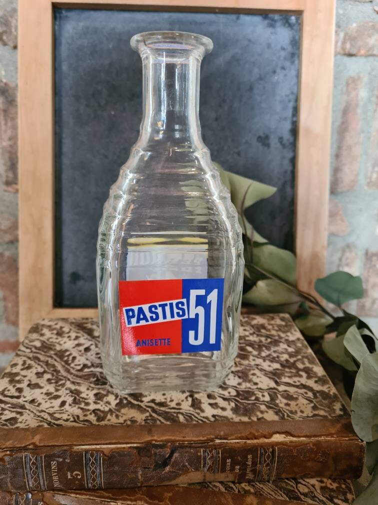 Pernod 45 / Pastis 51 Vintage French Carafe – Classic Bistro Barware for Summer Aperitifs