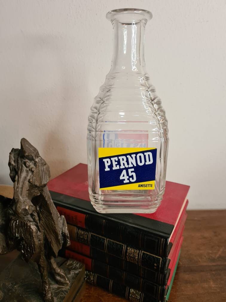 Pernod 45 / Pastis 51 Vintage French Carafe – Classic Bistro Barware for Summer Aperitifs
