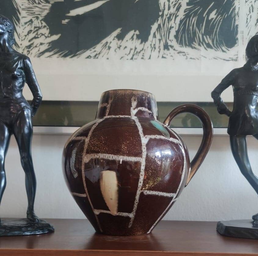FAT LAVA Mid Century Modern Carstens Tönnieshof Vase 698-23 West Germany